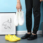 Low-tube Rain Boots Men's Low-cut Non-slip Thickened Tendon-soled Water Shoes Men's Labor Insurance Rain Boots Food Boots