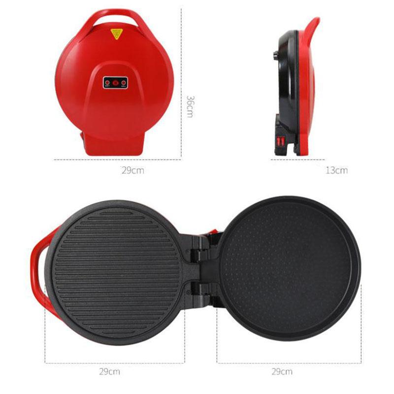 1100W Luxury Electric Baking Pan Set Pizza Frying Pan Fried Steak Pan Bakeware Smokeless Nonstick Frying Machine