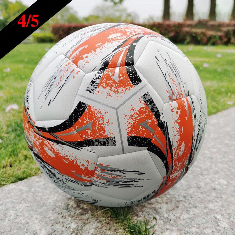 Size 4/5 Triangle Cyclone Soccer Ball Explosion-proof Soccer PU Leather Wearable Football Competition Ball