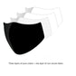 Exchangeable PM2.5 disposable filter pure cotton non-woven fabric dustproof and smog with valve mask