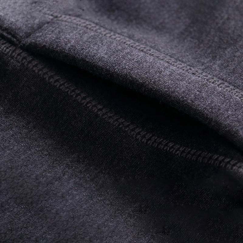 Men Winter Thermal Underwear Plus Cashmere Male Autumn Tight Suit Thicken Windproof Comfortable Soft Lining Long Sleeve Tracksuit Wearable Versatile