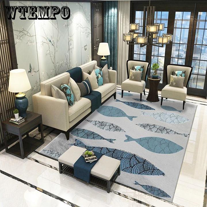 Nordic Carpets For Living Room Home Decor Bedroom Carpet Sofa Coffee Table Rug Study Room