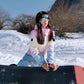 Ski Suit Women's Suit Snowboard Double-board Ski Pants Winter Outdoor Windproof Warmth Thickened Ski Suit Sports Suit Waterproof Jackets