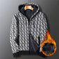 Autumn and Winter Men's Sweater Cardigan Zipper Sweatshirts Loose Knit Sweater Warm Sweater