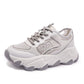 Sneaker Shoes Women Platform Shoes Summer White Wedges Sneakers Ladies Trainers Chunky Sneakers Women  Shoes