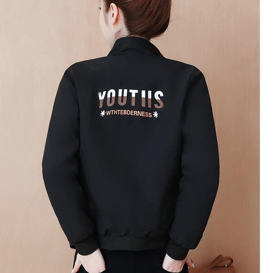 Lining Spring and Autumn Jacket Women 2021 Korean Casual Baseball Uniform Small Jacket Jacket Top