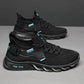 Summer Men's Shoes Breathable Casual Sports Shoes Running Shoes Mesh Shoes Flying Knitted Shoes