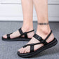 Summer Beach Shoes Men Sandals Roma Leisure Breathable Clip Toe Dual-purpose Sandals Male Soft Shoes