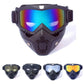 Outdoor Riding Goggles Windproof Ski Snowboard Motorcycle Mask CS Goggles