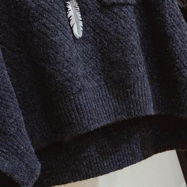 Spring and Autumn Short Loose Waistcoat College Style Knit Solid Color Waistcoat Pocket Sleeveless Sweater Women