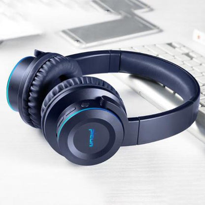 3.5mm Interface Noise Reduction Wireless Headset Bluetooth Stereo Foldable Headphones Built-in Mic
