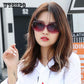 WTEMPO Polygonal sunglasses round face men and women frog mirror retro fashion sunglasses