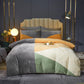 Winter Thick Milk Velvet Four-piece French Velvet Duvet Cover Sheet Crystal Velvet Embroidery Type Bedding