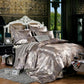 4pcs Home Bedding Set Luxury Jacquard Bedding Set Queen Size Duvet Cover Set Bedlinen Quilt Cover