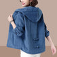 Women's Short Coat Spring and Autumn Large Size Loose and Thin Casual All-match Sweater Women's Trend