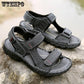 Genuine Leather Sandals Business Casual Shoes Men Outdoor Beach Sandals Roman Summer Shoes