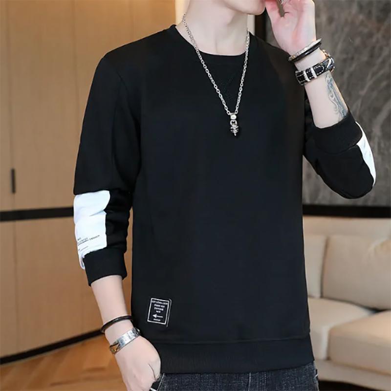 Men's Sweater Autumn Korean Trend Bottoming Streetwear Trendy Brand Loose Sweatshirts Men Outerwear