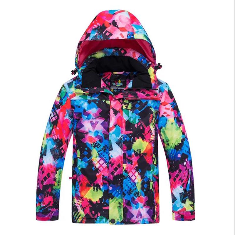 Children's Ski Clothing Suit Outdoor Windproof and Waterproof Two-piece Sportswear Windproof Wear-resistant Tooling Snowboard Suit