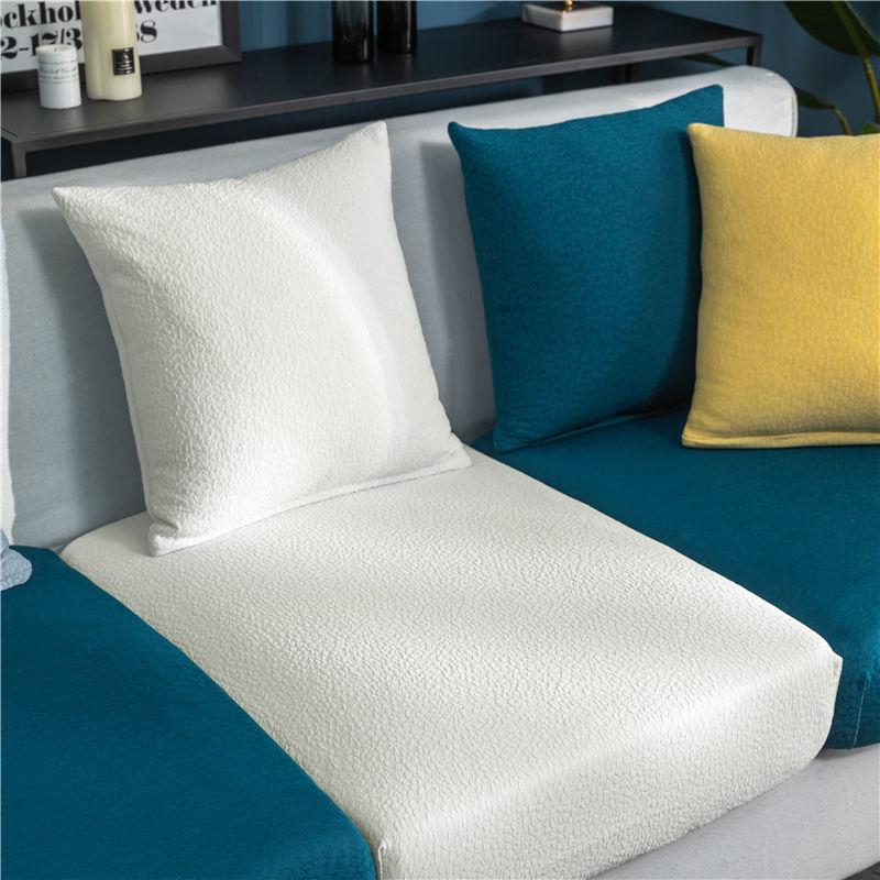 1/2/3/4 Seats Stretch Sofa Cushion Cover for Pet Kids Waterproof Furniture Protector  Spandex Washable Removable Slipcover