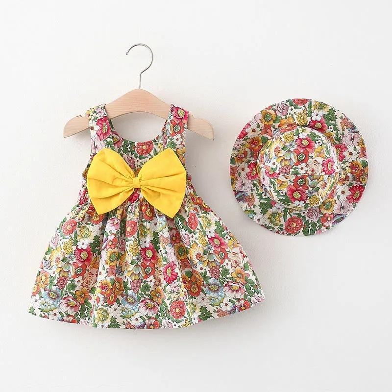 Children's Clothing Girl Dress Summer Children's Little Girl Suspended Princess Skirt Little Girl and Girl Baby Summer Dress