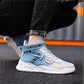 Men's Inner Heightening Martin Boots Men's High Top Casual Shoes Men's Deodorant Shoes