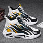 Summer Autumn Men's Sneakers Korean Trendy High-top Shoes All-match Student Men's Basketball Shoes