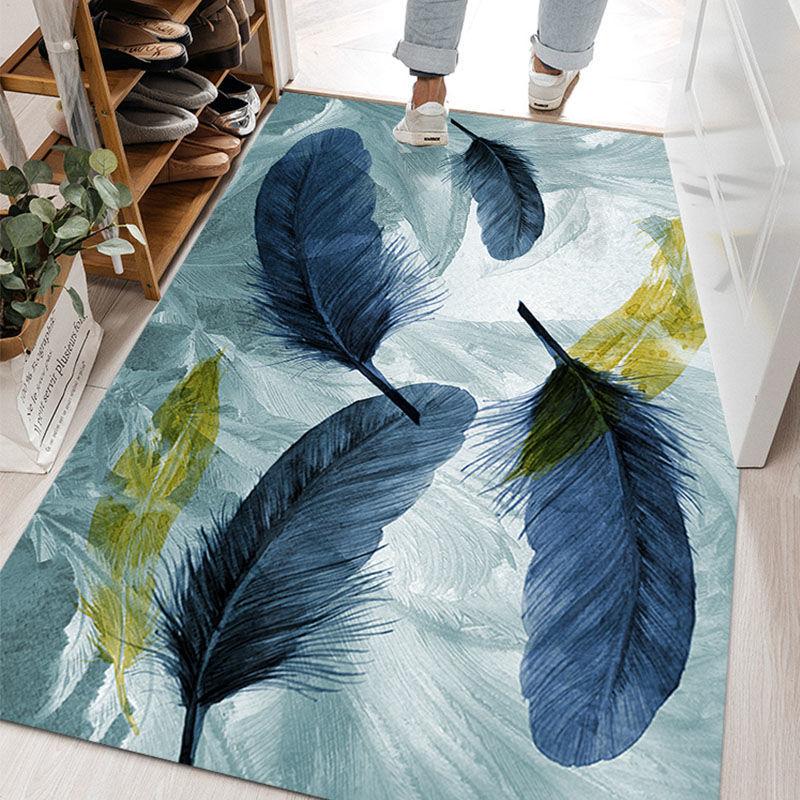 Nordic Entrance Door Porch Floor Mat Door Foot Mat Absorbent Living Room Carpet Bedroom Hallway Carpet