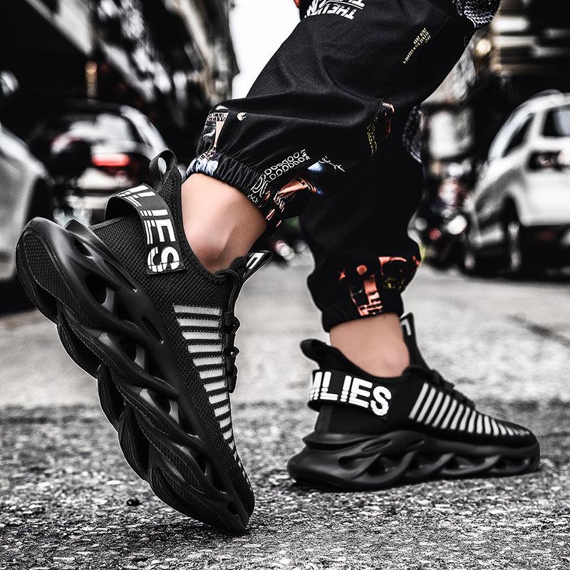Men Sneakers Casual Man Shoes Breathable Tennis Male Trainers Super Light Hollow Sole Chausure