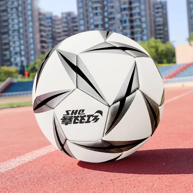 Size 5 PU Leather Soccer Ball Wearable Soccer Training and Competition Football Sporting Goods