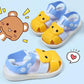 Children's Baby Baotou Sandals Summer Men and Women Buckle Princess Baby Non-slip Soft Bottom Plastic Sandals