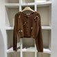 Sweater Coat Women's Trendy Ins Flower Embroidery Cardigan Small Fragrance Outside Korean Knitted Sweater Autumn and Winter Tops