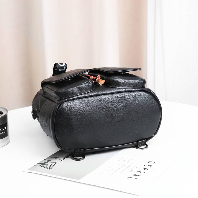 Header Layer Leather Shoulder Bag Wild Fashion Shoulder Diagonal Bag Three-use Bag Soft Skin Multi-use Bag Messenger Bag