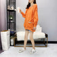 Spring and Autumn Ins Style Tassel Sweater Mid-length Loose Knit Jacket Pure Color Simple Female Top