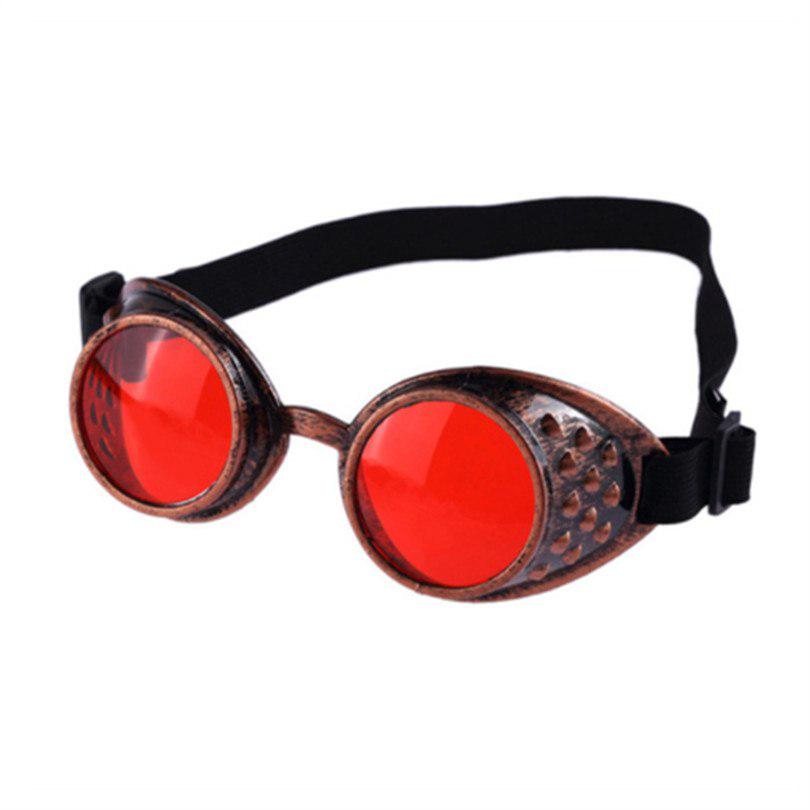 Retro Sunglasses Steampunk Women Men Goggles Welding Steam Punk Gothic Sun Glasses Cosplay Party Eye