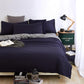 Bedding Solid Color Double Combed Matte Four Piece Set  Dormitory Simple Quilt Cover Bed Sheet