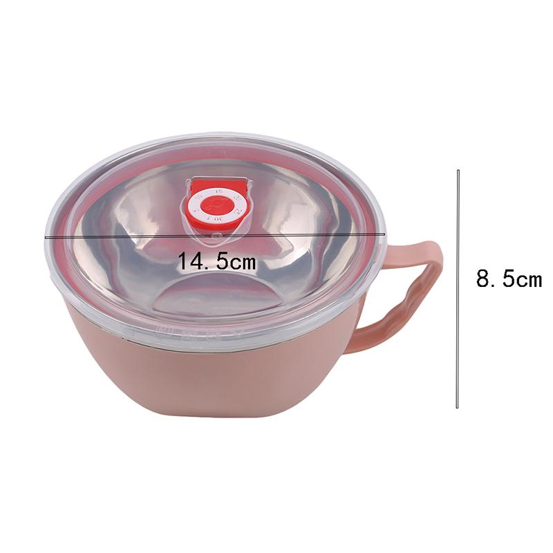 Kitchen Tools Food Container Instant Noodle Bowl With Handle Multi Fresh Soup Bowl