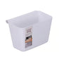 Kitchen Household Wall-mounted Plastic Trash Can Toiletries Storage Bucket Cabinet Door Hanging Bucket Desktop Sundries Storage Box