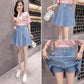 Women Anti-light Mermaid Skirt Elasticated High Waist Sexy Package Hip Skirts Pants Skirts