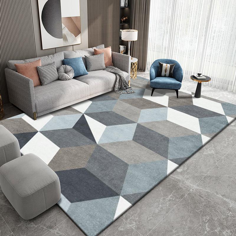 Nordic Carpet Living Room Coffee Table Blanket Simple Luxury Bedroom Bedside Blanket Blanket Washable Household Simple and Easy To Care