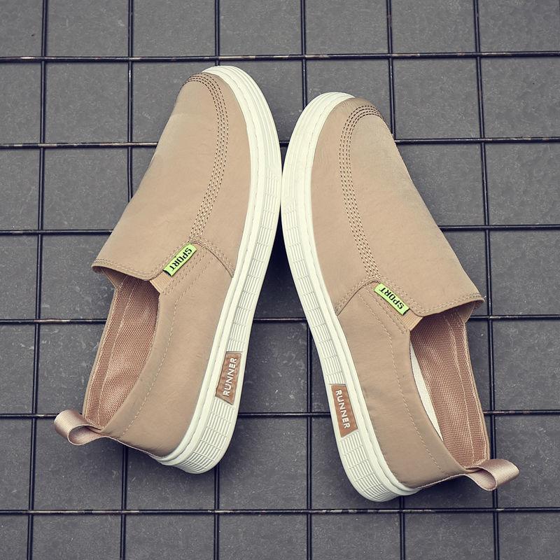 Spring Summer Canvas Shoes Men's Korean Version All-match Casual Cloth Shoes Ice Silk Breathable Deodorant Driving Shoes