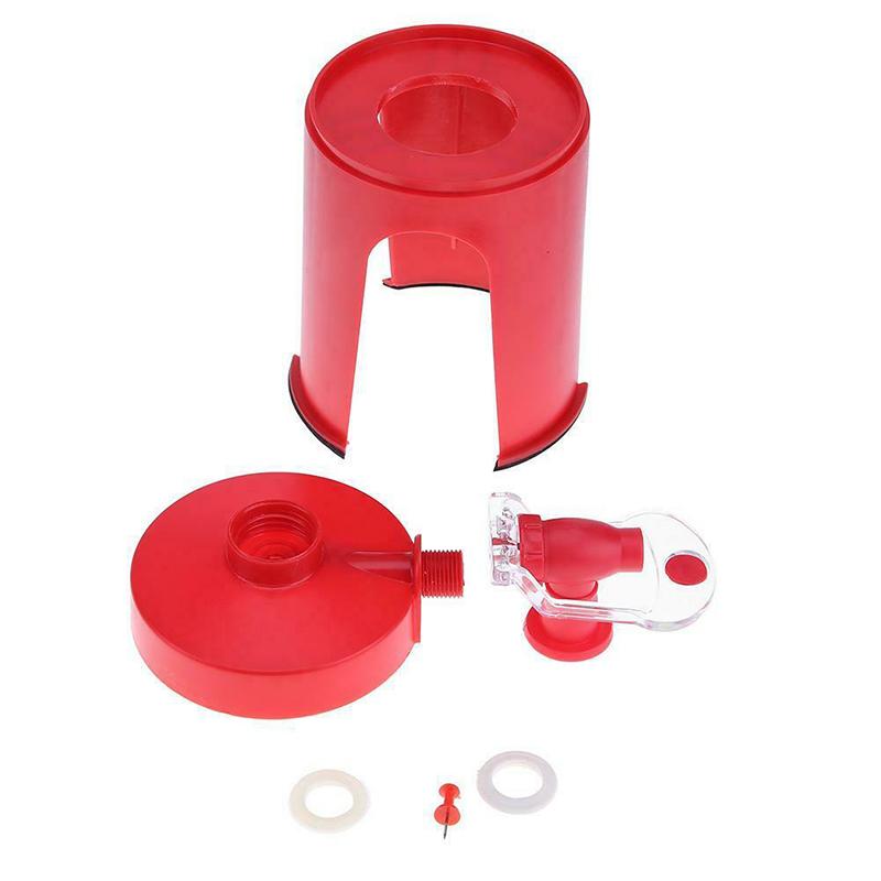 Novelty Saver Soda Beverage Dispenser Bottle Coke Upside Down Drinking Water Dispense Machine Switch for Gadget Party Home Bar