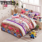 Cotton Bed Skirt Bed Flat Fitted Sheet Bedding Bed Sets Geometric Pattern Queen King Size