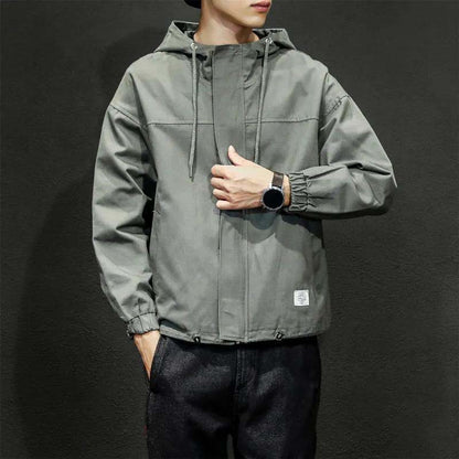 Men Fall and Winter Jacket Fitted Jacket Male Work Loose Retro Coat Jacket