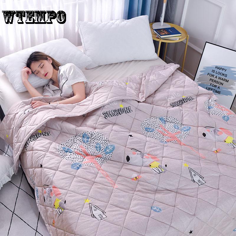 WTEMPO Summer cool is comfortable thin quilt dormitory home bedding fashion summer air conditioning