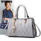 Fashion casual wild handbag shoulder bag handbag leather texture package lady