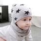 Autumn and Winter Baby Hood Double Cotton Hat Kids Hat Fashion Warm Hat Toddler Baby