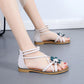 All-match Sandals Women's Shoes Flat Shoes Beach Shoes Summer Roman Shoes Flat Sandals Light Sandals Ladies Flat Sandals