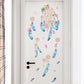 Colorful Feather Wall Stickers Catch Monternet Dream Catcher Art Design Decal Home Decoration Living
