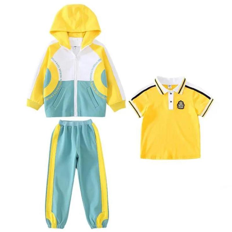 Kids School Uniform Foreign Style British Primary School Students Acting Class Uniforms Children's Graduation Suit 2021