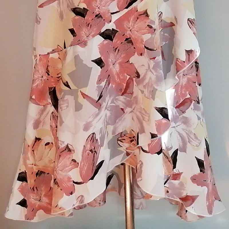 Summer Fashion Print Dress Sling Dress Casual Lace Up Waist